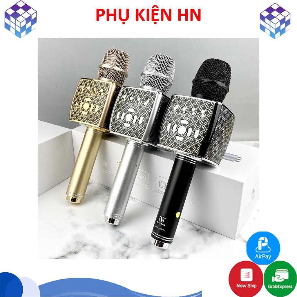 Micro Karaoke YS 95 kết nối bluetooth Tích Hợp Loa Bass chuẩn CHÍNH HÃNG - BẢO HÀNH 6 THÁNG