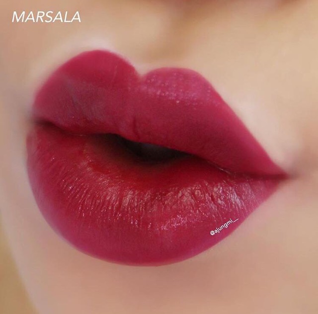 Son MAC Liptensity Marsala - Đỏ rượu - Xách tay Mỹ