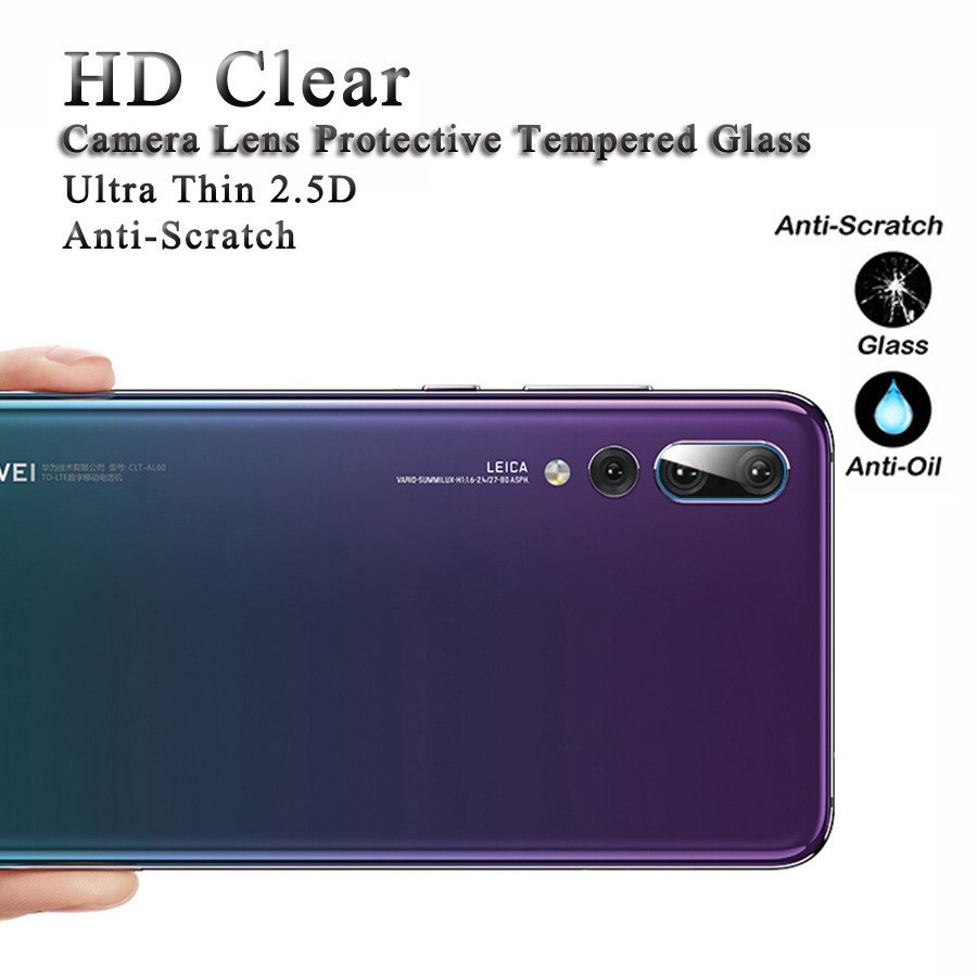 Kính Cường Lực Bảo Vệ Camera Cho Điện Thoại Huawei P20 P30 P40 Huawei Mate 20 30 40 Nova 3 4 5