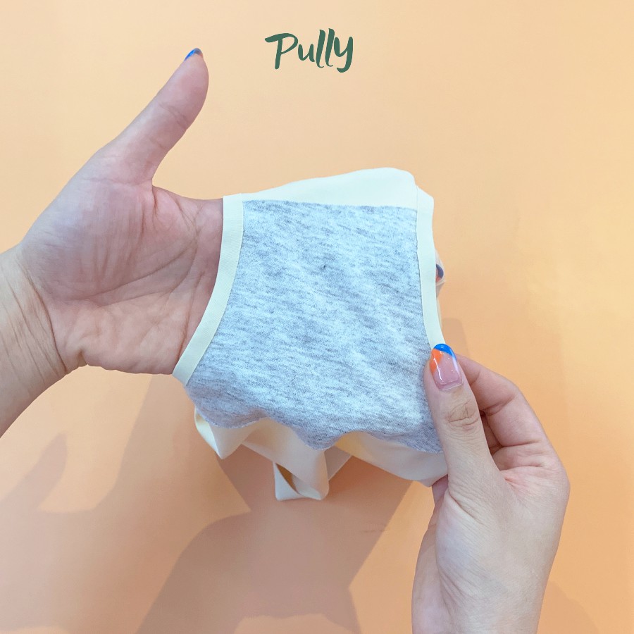 Quần lót su đúc không đường may ôm mông mềm mát cao cấp đen/trắng/nude - PULLY SHOP