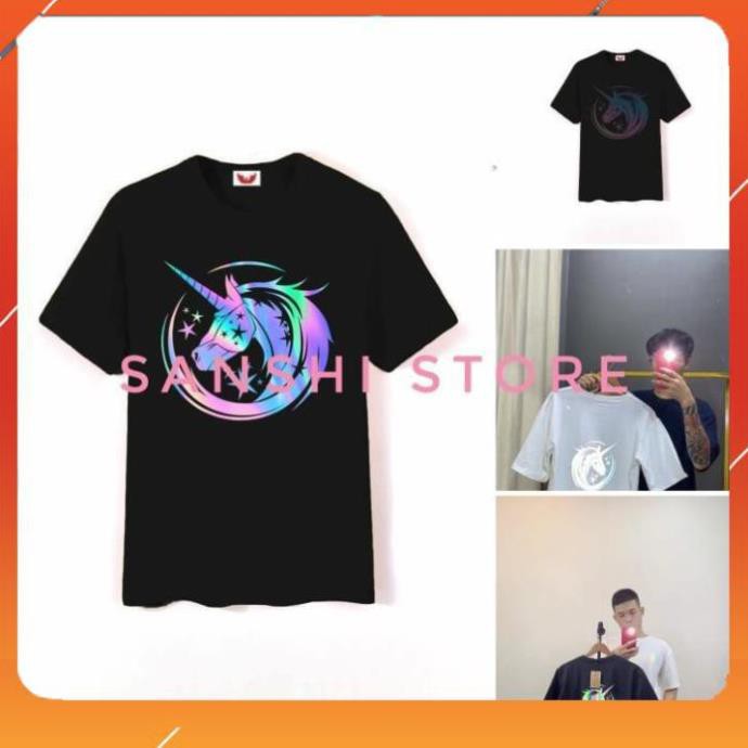 Áo thun Phản quang ♥ FREESHIP ♥ áo thun Kỳ Lân FREESIZE nam nữ - PQ37