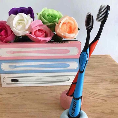 Combo 30 bàn trải đánh răng Than Tre Hoạt Tính Hàn Quốc BOSSI (chiếc)
