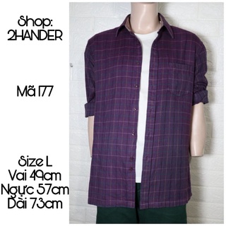 Áo 2hand sơ mi Flannel (inbox shop để chọn mẫu)