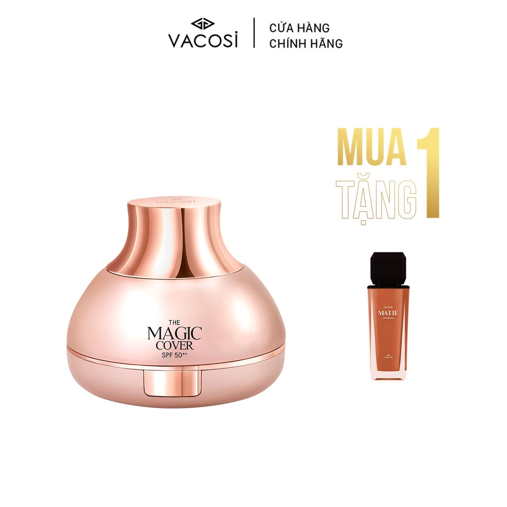 VACOSI MAGIC COVER CUSHION SPF50++ - Nền Gốc Nước