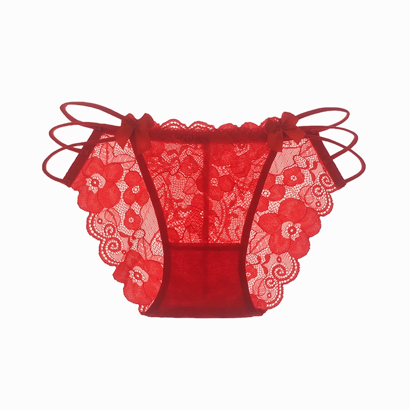 [Một Kích Thước (35-60KG)] Quần Lót Nữ Ren ZT006#Quần Lót cotton Không Đường May Lưng Thấp Thoáng Khí 3025