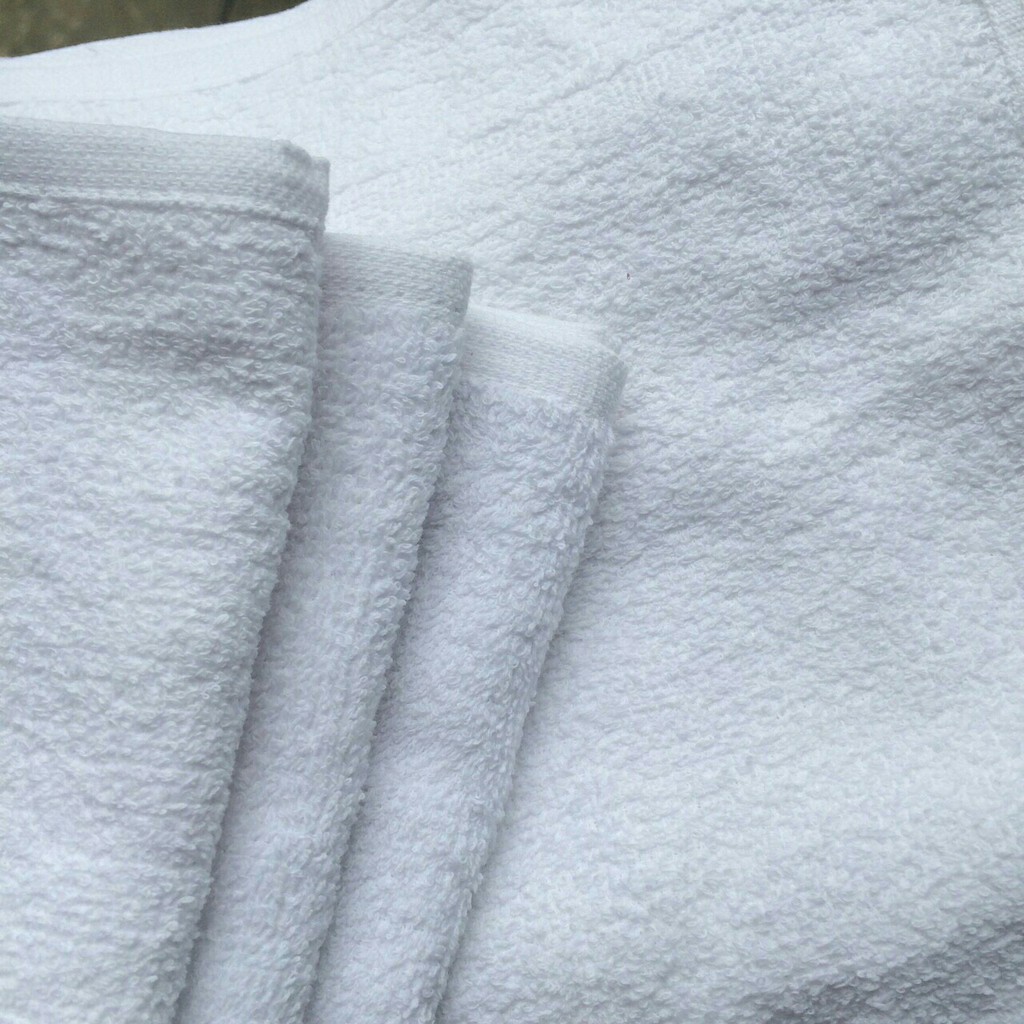 Khăn tắm cotton 65x130cm 250gram, khăn dùng nhà nghỉ, homestay, bể bơi