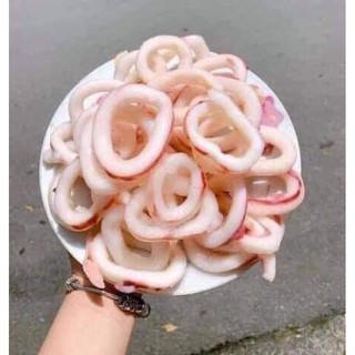 MỰC VÒNG CẮT SẴN❤️ NGON TUYỆT❤️ THƠM, NGON , DÀY THỊT