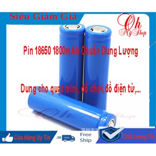 Cell Pin 18650 3.7v 1800mAh mới 100% chuẩn