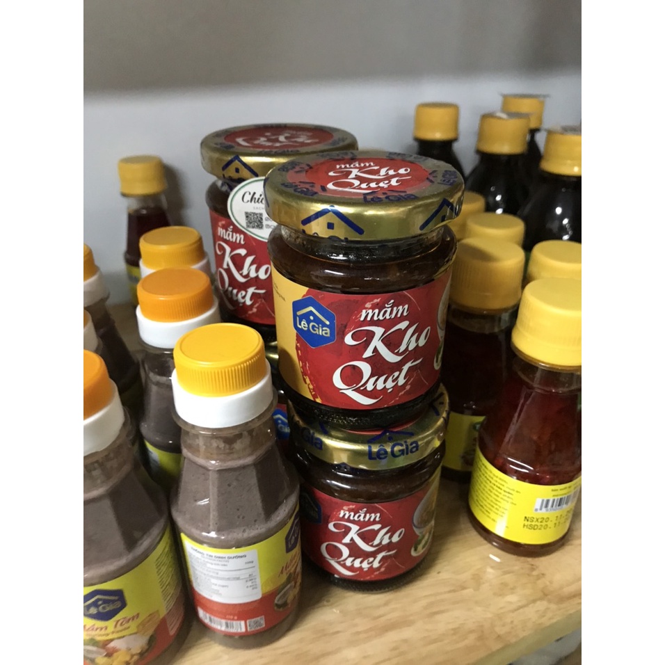 Mắm Kho Quẹt Tôm Thịt Lê Gia Lọ 160g