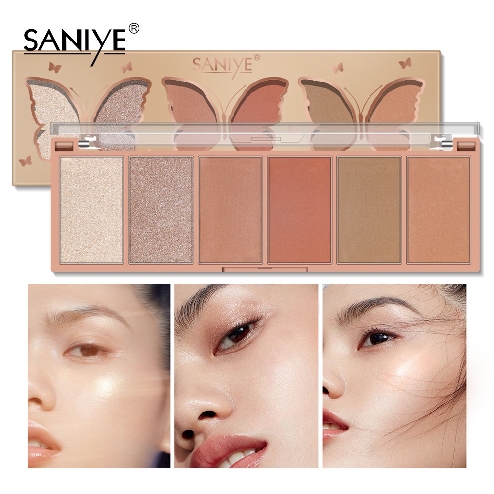 [Hàng mới về] Bảng phấn bắt sáng tạo khối má hồng 3 trong 1 trang điểm chuyên nghiệp E0331 | BigBuy360 - bigbuy360.vn