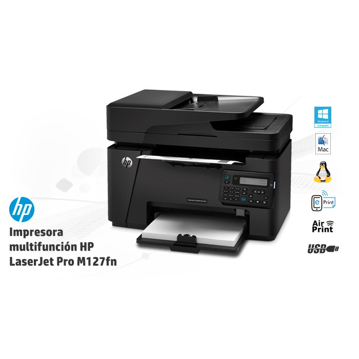 MÁY IN ĐA CHỨC NĂNG HP LASERJET M127FN PHOTO SCAN FAX IN QUA MẠNG - AALO.VN