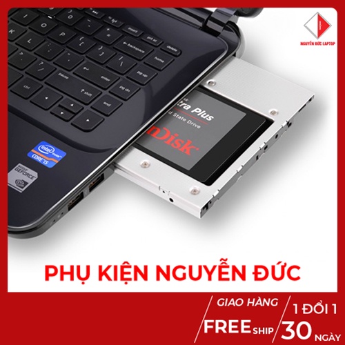 Khay ổ cứng thay thế ổ DVD - Caddy Bay HDD SSD SATA 3