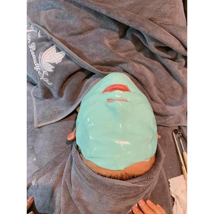 Mặt nạ dẻo colagen tinh chất bạc hà cao cấp chuyên dùng trong Spa uy tín ( Mask dẻo chính hãng )
