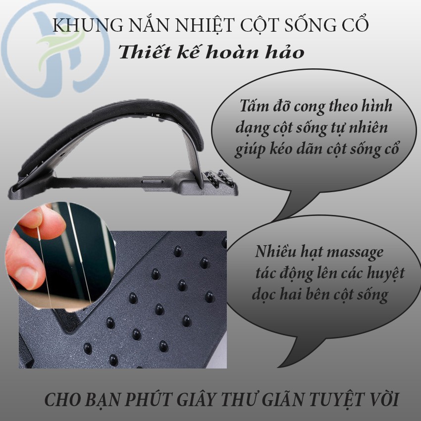 Khung Nắn Cột Sống Cổ Nhiệt Hồng Ngoại Kết Hợp Thảo Dược