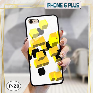 Ốp lưng kính iPhone 6 Plus- hình 3D