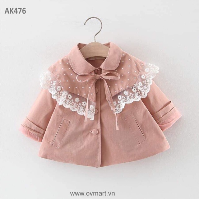 Combo aoa khoác bé gái