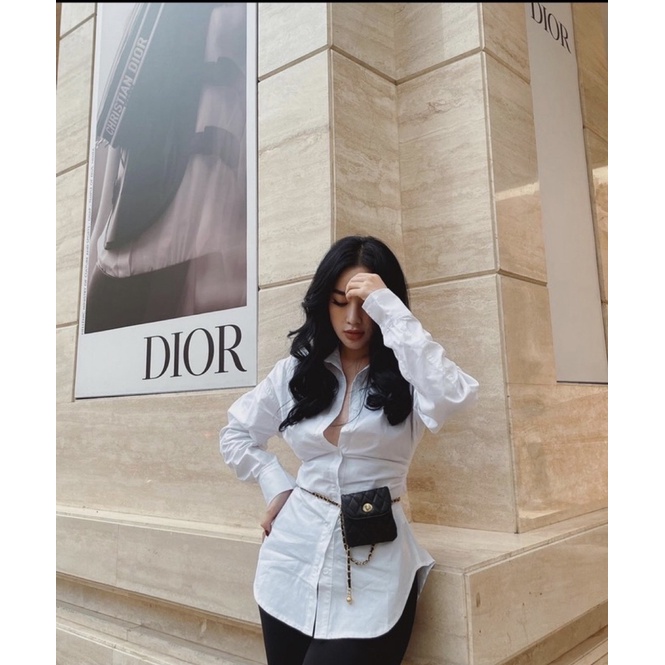 Sơ mi xiết eo MPB