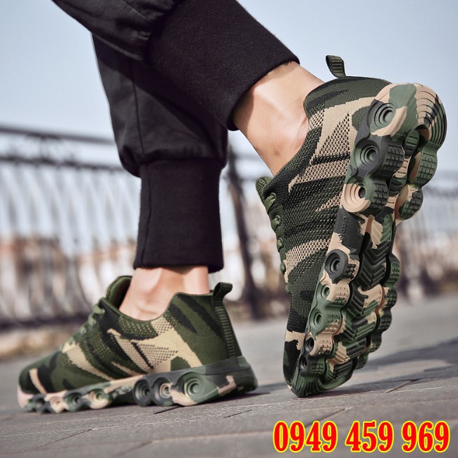 [Giảm giá thần tốc] Giày Lính Rằn Ri - Giày Nam Nữ Rằn Ri Phong Cách Lính Mỹ