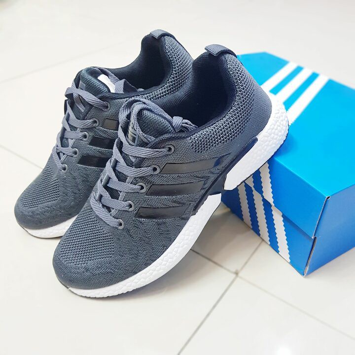 GIÀY THỂ THAO NAM MÀU GHI ĐẾ TRẮNG, SIZE 39-44 | BigBuy360 - bigbuy360.vn