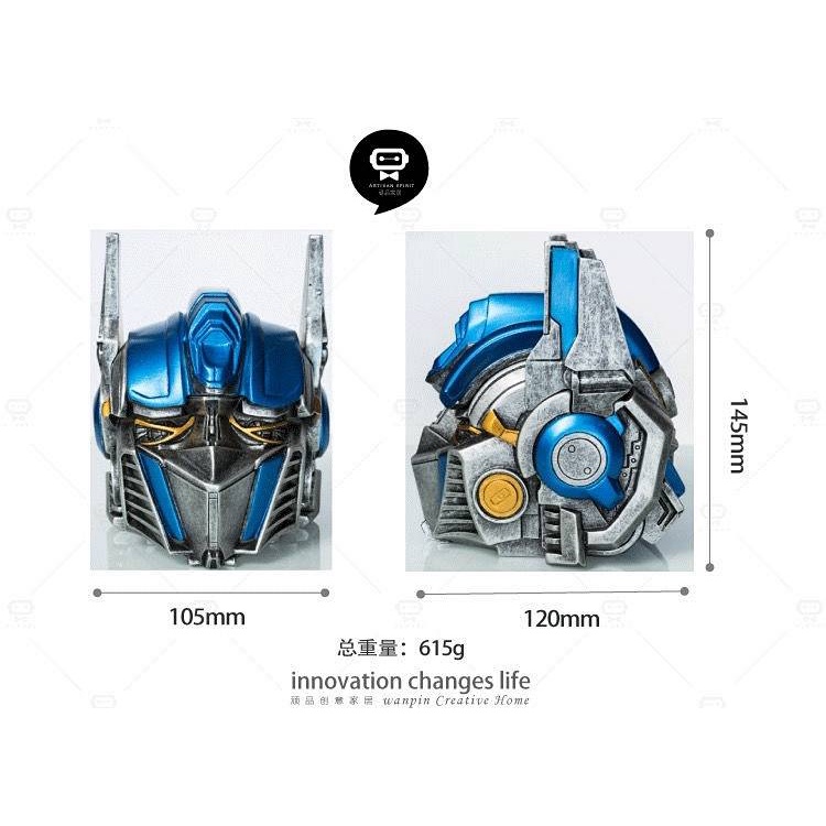 Gạt tàn thuốc hình nhân vật Transformers Optimus Prime độc đáo có nắp đậy tiện lợi