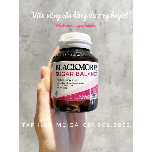 Viên uống cân bằng đường huyết Blackmores Sugar Balance 90 viên