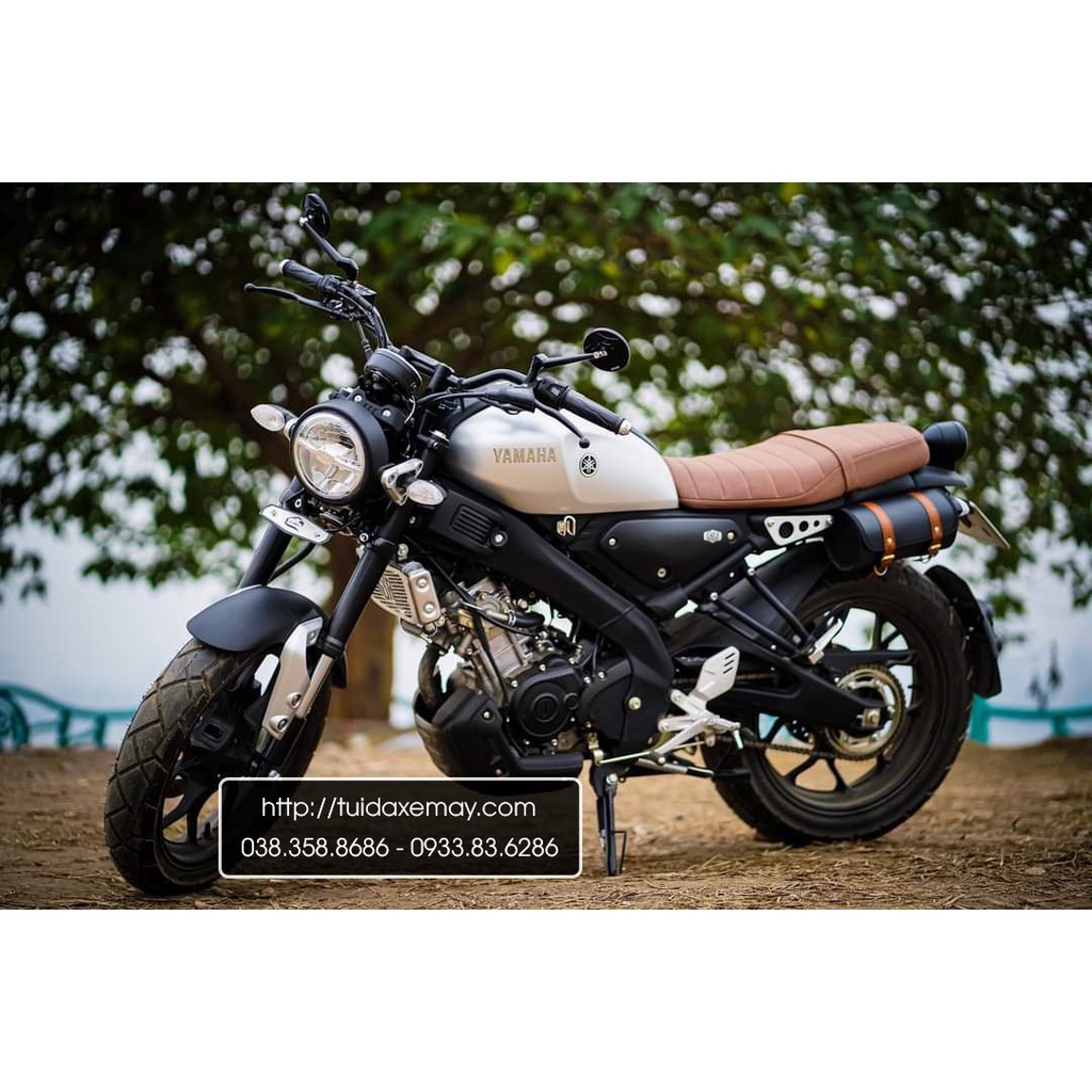 Túi Treo Xe Máy XSR 155 Dáng Tròn Trống Kích Thước 24 X 12