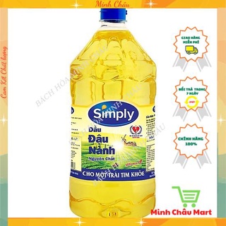 Dầu ăn simply đậu nành/ gạo lứt 2l