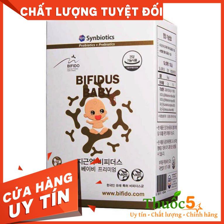 [GIÁ GỐC] Bifidus Baby men Vi Sinh giúp bé bổ sung lợi khuẩn hộp 30 viên