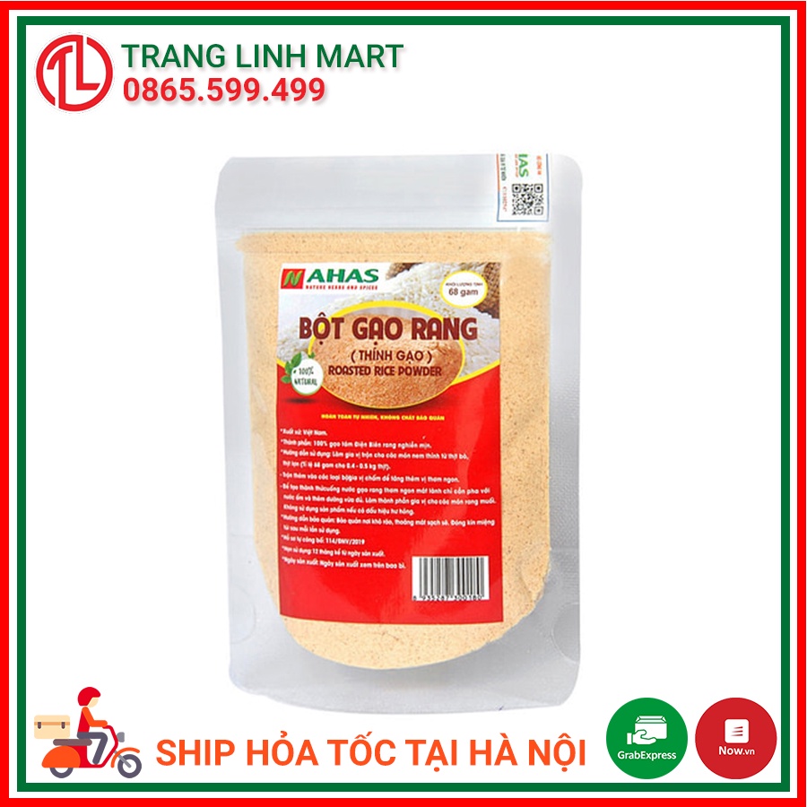 Bột thính gạo rang nahas gói 68g