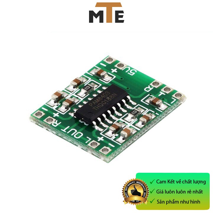 Module khuếch đại âm thanh PAM 8403 6w Hifi Mạch chế loa mini 6w