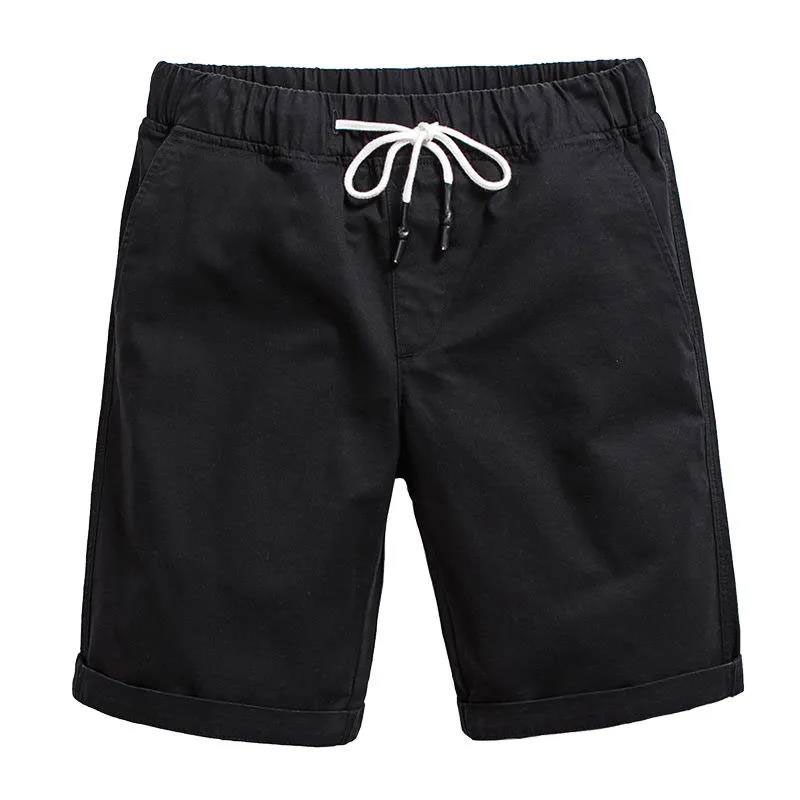 Quần Short Dây Rút 100% Cotton Có Túi Sau Lưng Thời Trang Hàn Quốc Cho Nam