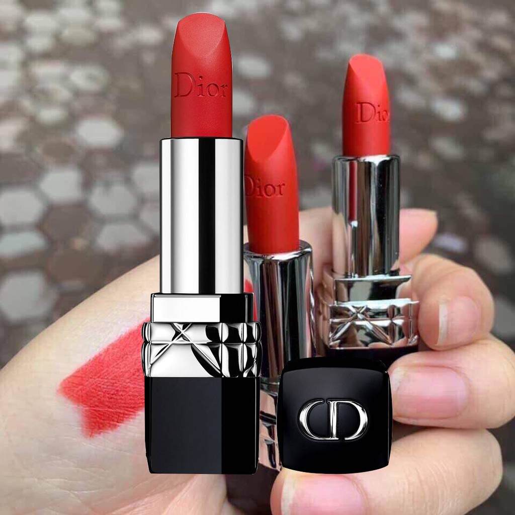 Son Dior Rouge màu 999 đỏ thuần minisize | BigBuy360 - bigbuy360.vn