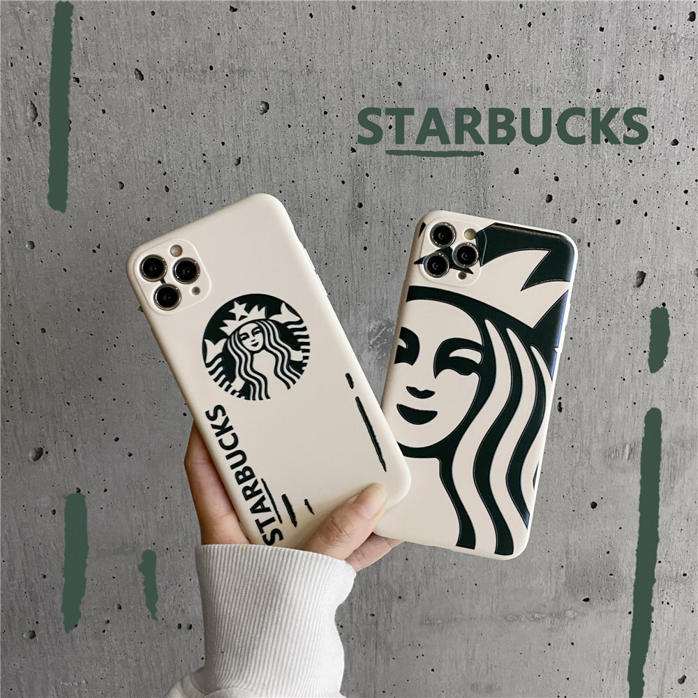 STARBUCKS Ốp Lưng Silicon Chống Sốc In Hình Starbuck Cho Iphone 12pro Max 12mini 11pro Max Xs Max Xr Se 2020 7 8 Plus | BigBuy360 - bigbuy360.vn