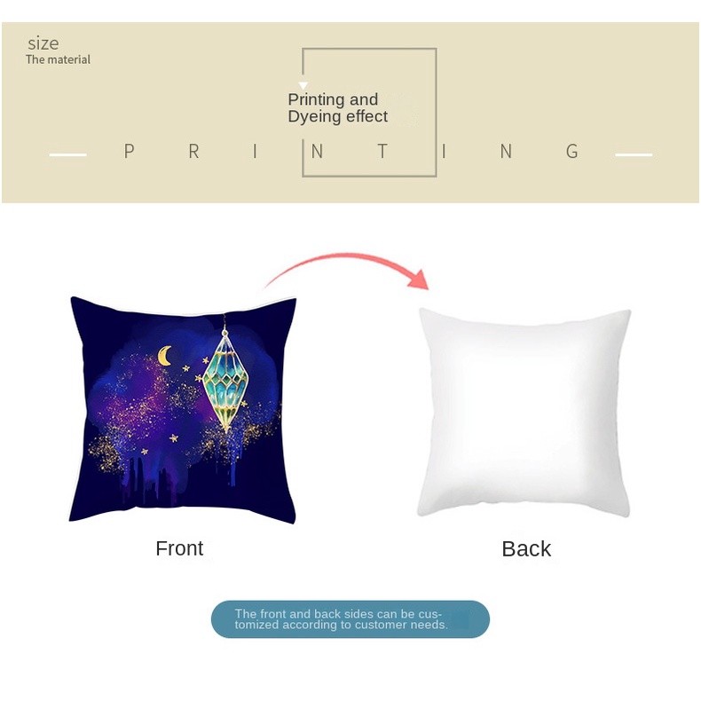 Vỏ Gối Vuông In Hình Tranh Màu Nước Phong Cách Thời Trang Độc Đáo