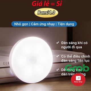 Đèn LED cảm ứng chuyển động, tự động sáng khi có chuyển động, sạc pin GD34.