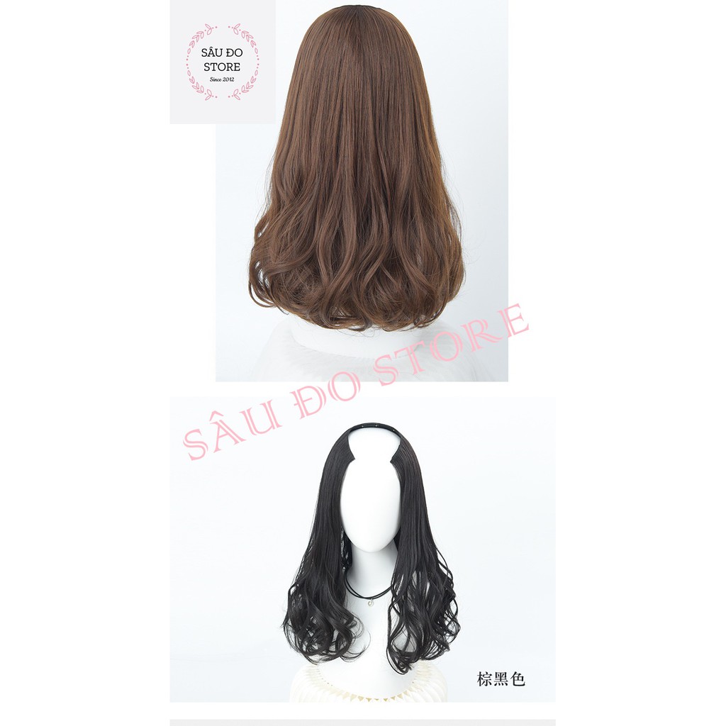 Tóc giả cao cấp [HOT] BỘ U XOĂN NHẸ NGANG VAI