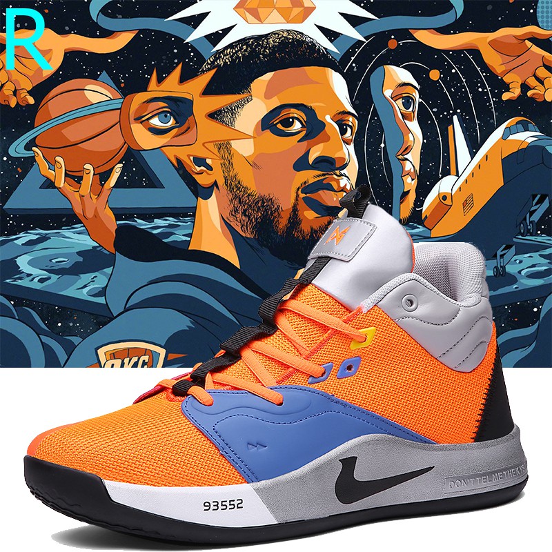 Giày thể thao bóng rổ nam NBA Paul George PG3 chất lượng cao cỡ 37-47