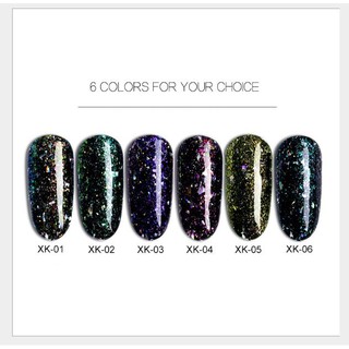 [XẢ LỖ NGHỈ BÁN] Sơn gel AS 6 màu galaxy XK chọn lẻ