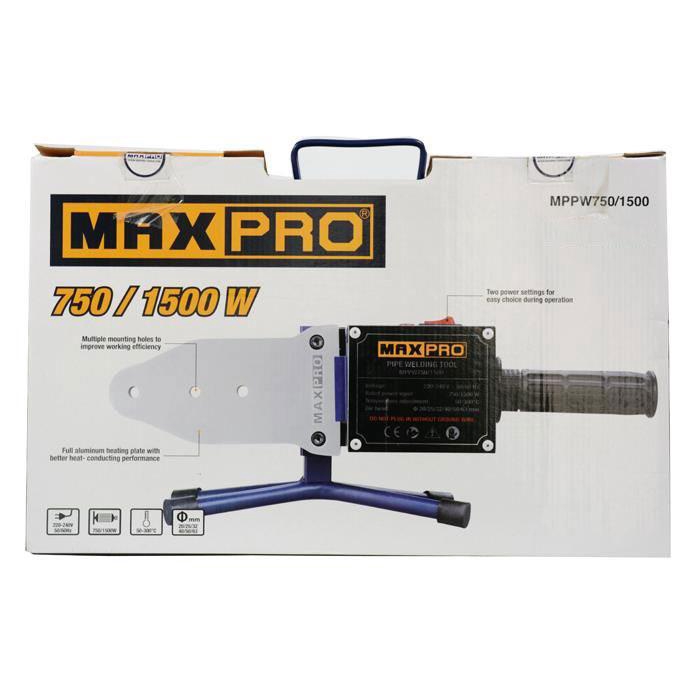 1500W Máy hàn nhiệt ống PPR Maxpro MPPW 750/1500