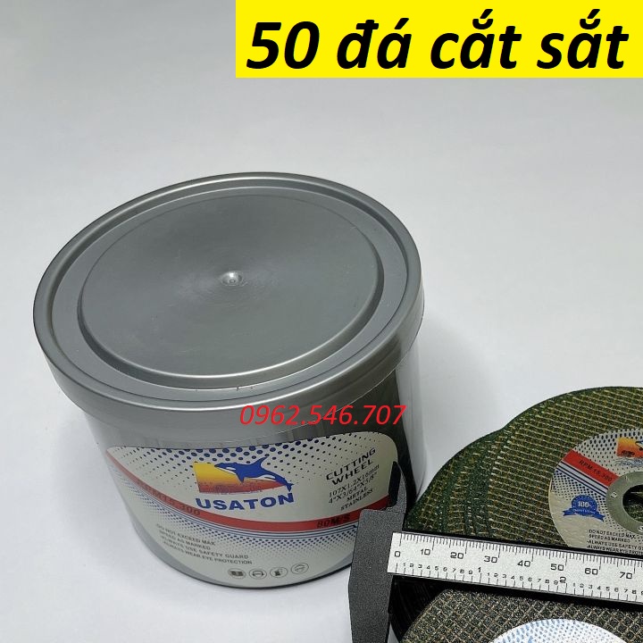 Đá cắt sắt, inox phi 100 hộp 50 viên