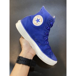Giày sneakers converse size 37 cổ cao màu hồng (real/2hand)