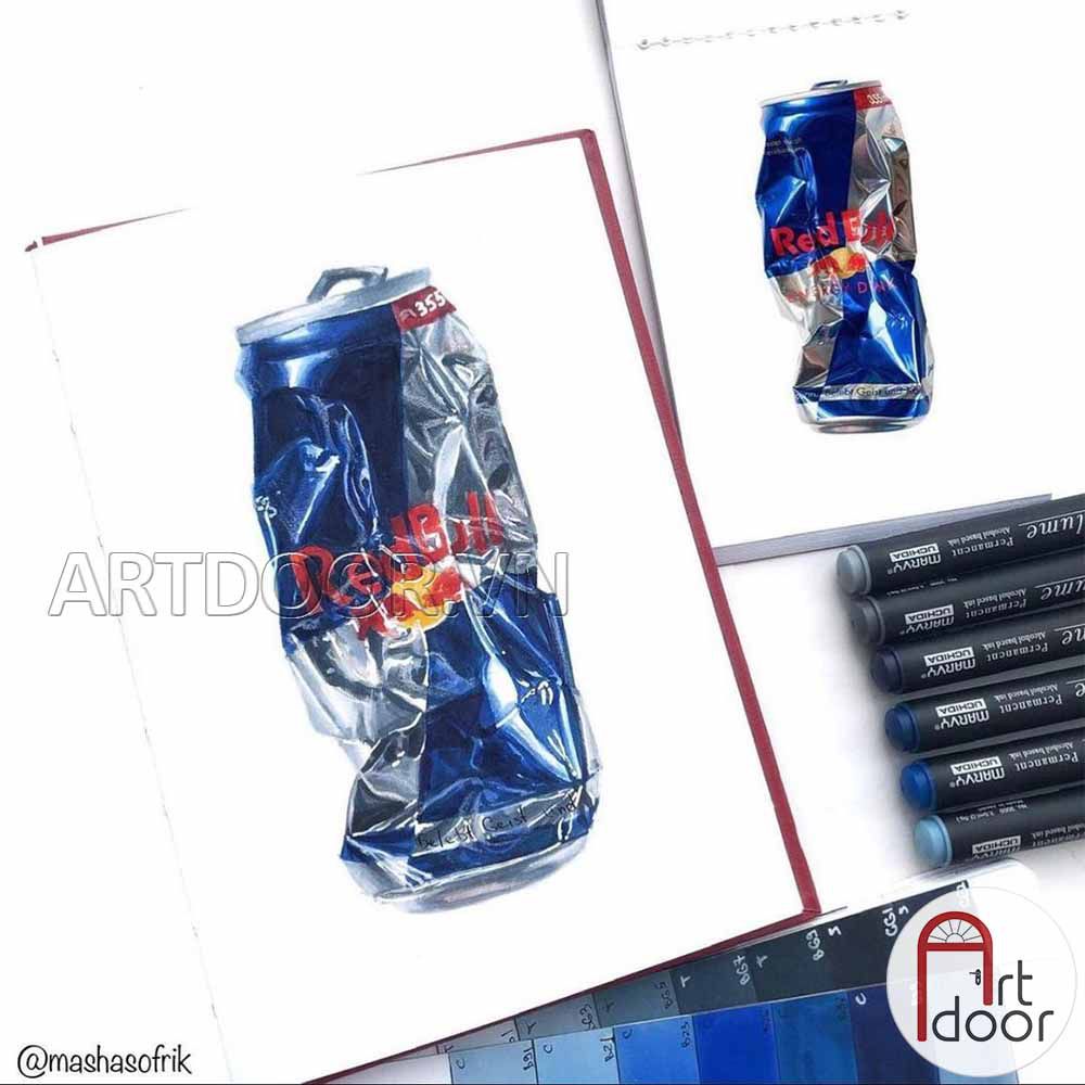 [ARTDOOR] Bút Marker MARVY đầu brush mềm cây lẻ (số 700~778)