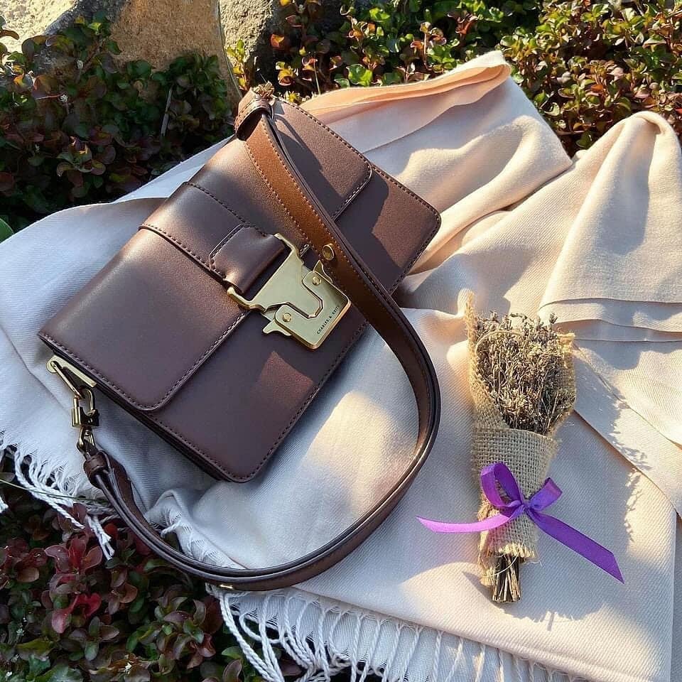 Túi Sừng Trâu Charles and Keith chính hãng