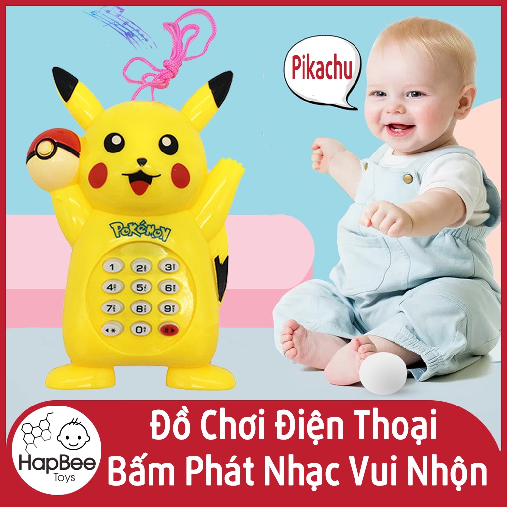 Điện Thoại Đồ Chơi Phát Nhạc Đáng Yêu Cho Bé (Có Kèm Pin)