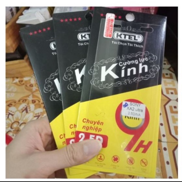 Bộ 3 kính cường lực cho XA 2 ultra