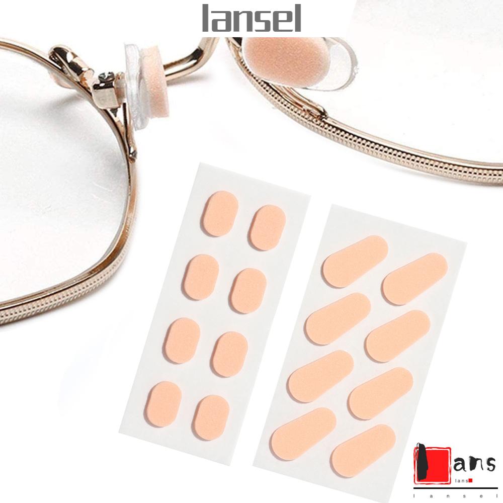 Set 4 Cặp Đệm Mũi Bằng Xốp EVA Mềm Mại Chống Trượt Màu Đen 1.5mm Không Trượt Dùng Để Gắn Mắt Kính