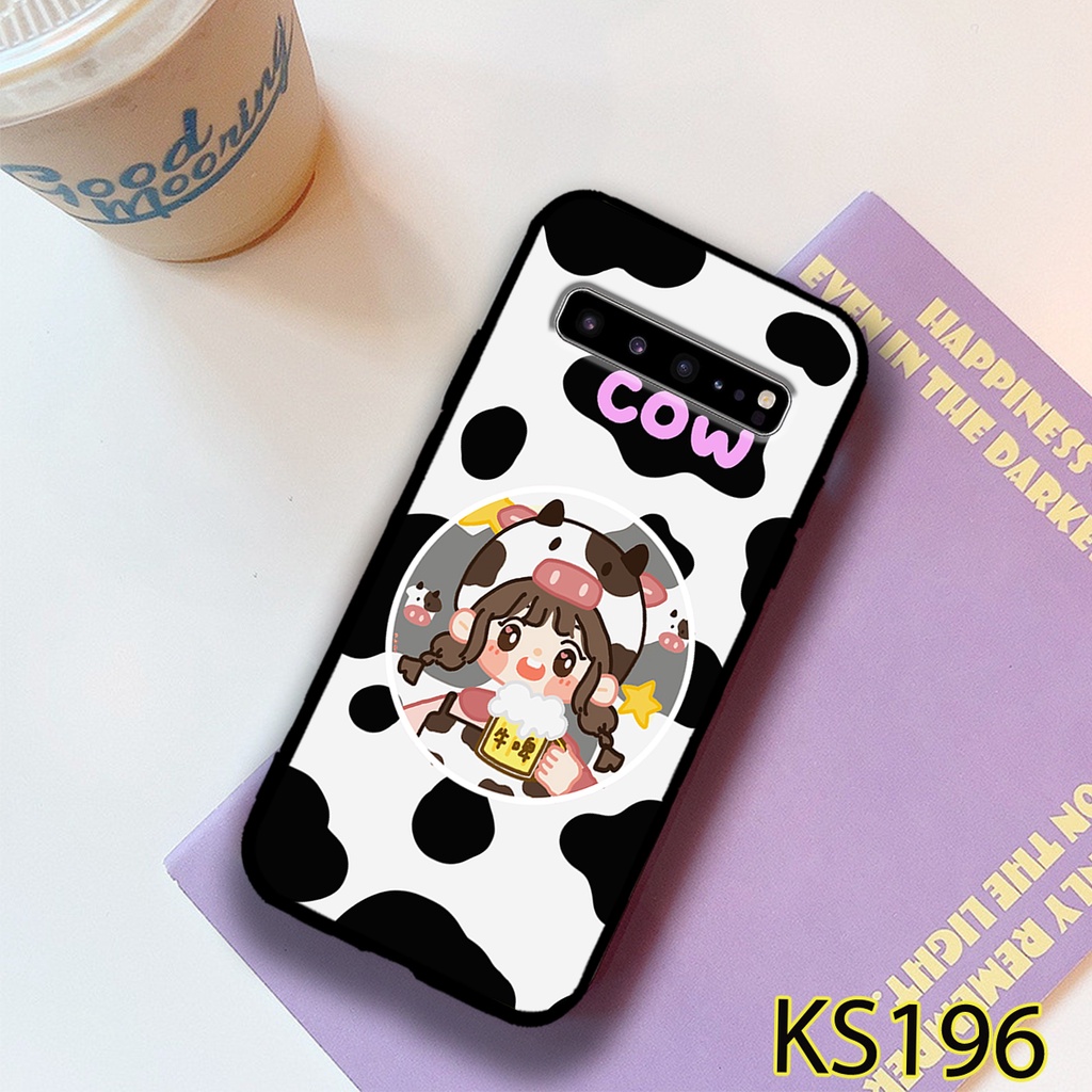 Ốp lưng Samsung S10/S10 5G/S10 Lite/S10 Plus in hình bò sữa đẹp, độc, lạ_KINGSTORE.HN_Ốp SS S10/S10 5G/S10 Lite/S10 Plus