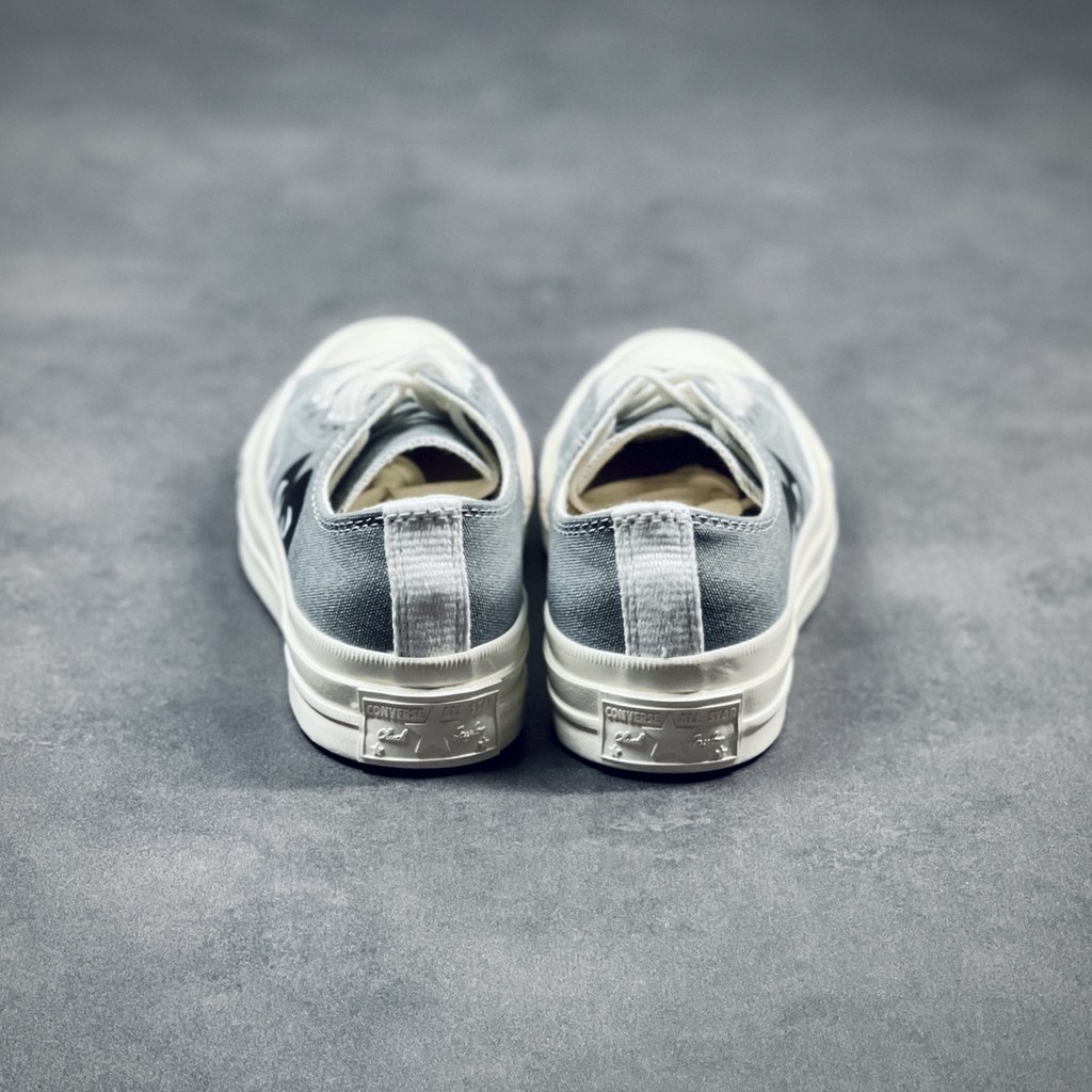 Giày Thể Thao Converse x Cdg Comme des Gar ons Play Cổ Thấp Năng Động Thời Trang Unisex