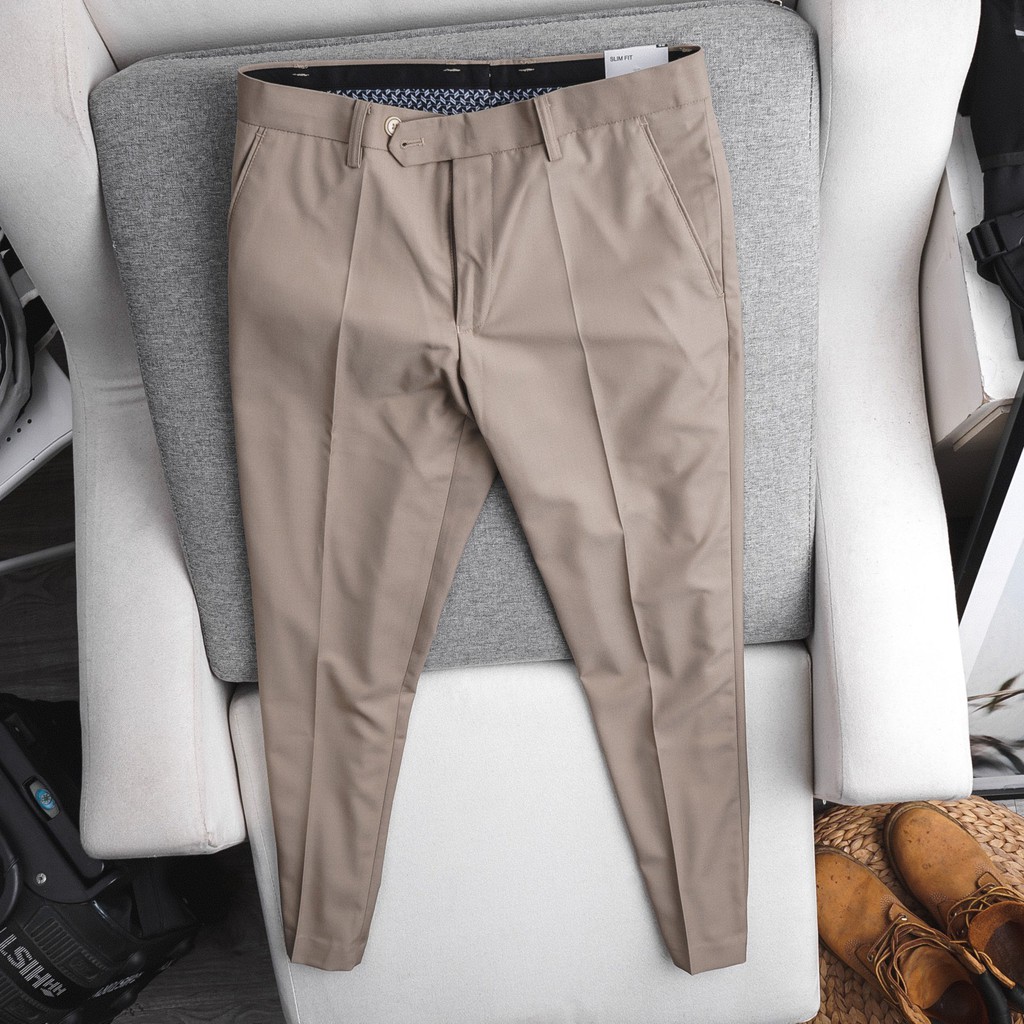 [ 6 Màu] Quần Tây Nam Hàn Quốc Dáng Ôm Công Sở - Quần Âu Nam Trơn Đẹp Chống Nhăn Chống Xù Co giãn- QA04-Gusta | BigBuy360 - bigbuy360.vn