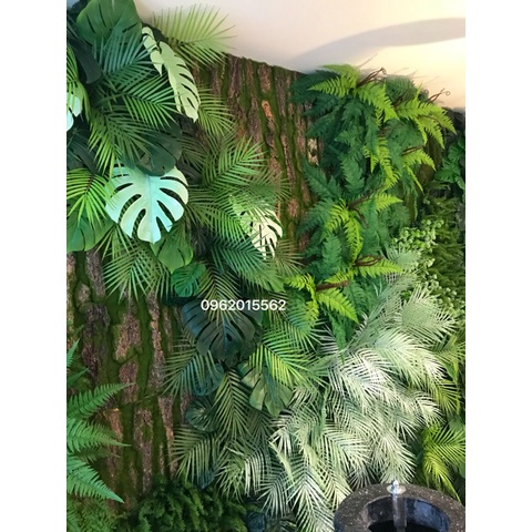 Thảm Rêu Gỗ Trang Trí Tường kích thước 50x100cm